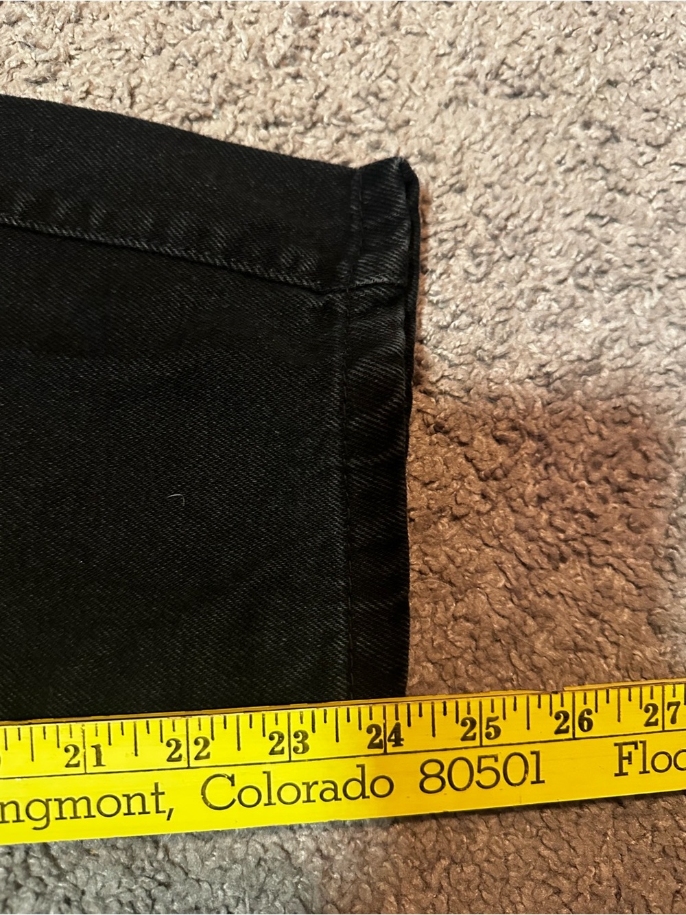 Nasty Gal black denim boiler suit - Picture 7 of 9